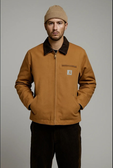 Brown Canvas Jackets