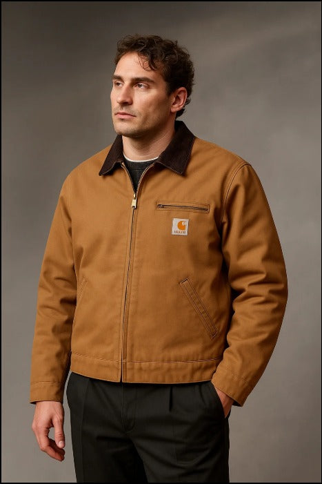 Brown Canvas Jackets