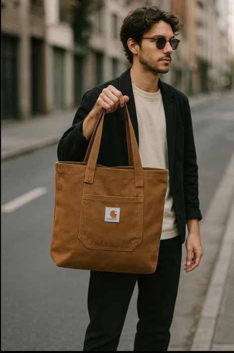 Canvas Tote Bag – Workwear Style