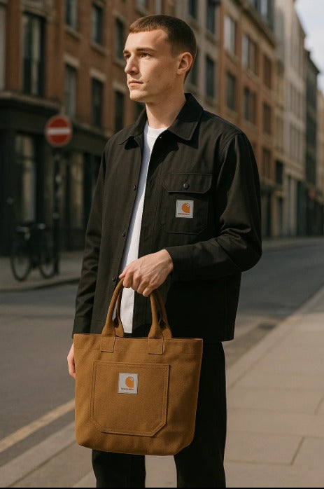 Canvas Tote Bag – Workwear Style
